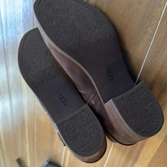 UGG | Volta Leather Buckle Booties | Size 11 - Picture 2 of 3
